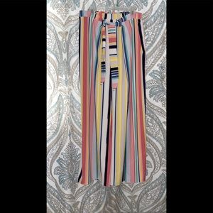 NY & Company High Thigh Split Pants❤️🤍💛